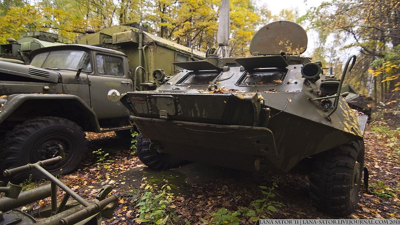 Списанные военные автомобили