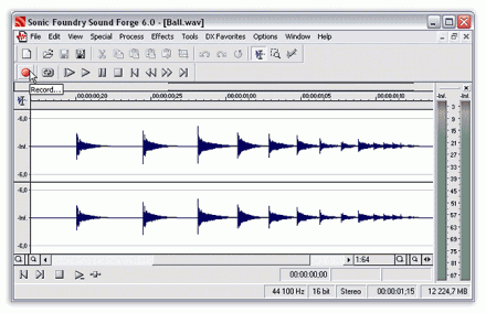 Программа Sound Forge